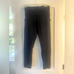 Lululemon Align leggings with side pockets.